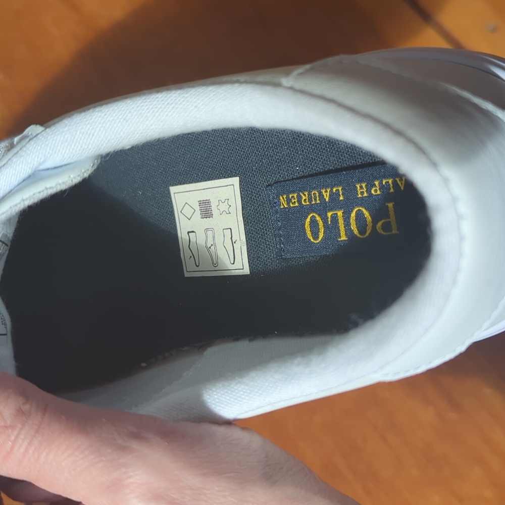 LIKE NEW Polo Leather Velcro Shoes - Picture 12 of 12